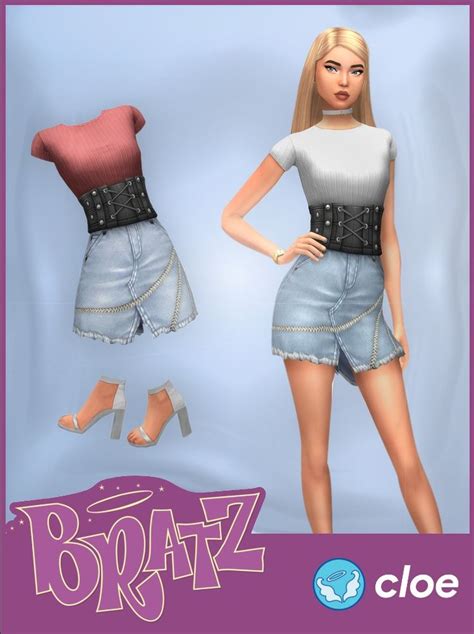 The Bratz Collection Greenllamas Patreon Sims Mods Clothes