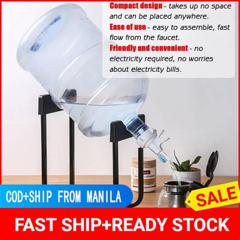 Detachable Bracket Bottled Water Hand Press Type Water Dispenser