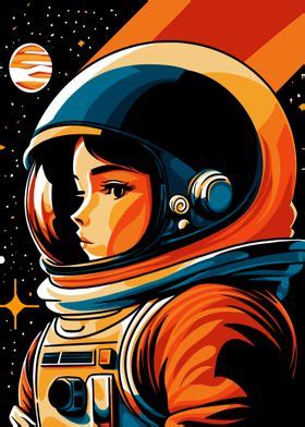 Astronaut Poster By Imad Wpap Displate