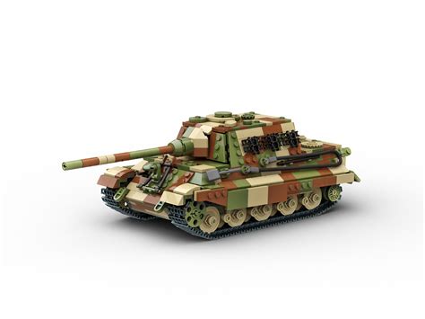 Jagdtiger in Camouflage Pattern