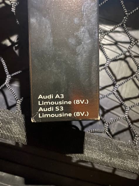 Щетки стеклоочистителя 650/475 — VAG — Audi A3 Sedan (8V), 1,4 л., 2015 ...