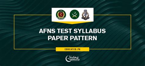 Afns Syllabus 2023 Download Pdf