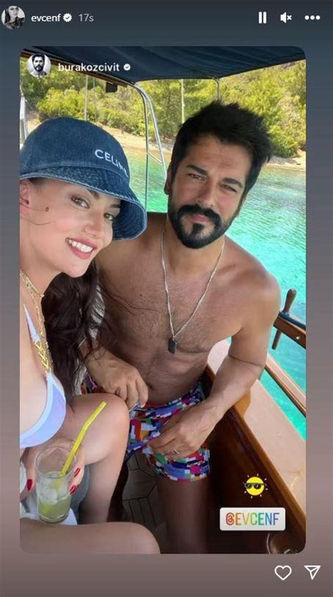 Fahriye Evcen Ve Burak Z Ivitin A K Tatili Son Dakika Magazin