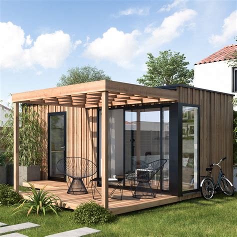 Studio de jardin bois BOXIMBY en kit 19 m² Leroy Merlin