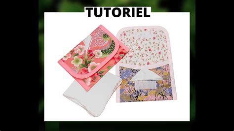 Tutoriel couture Coudre une pochette à mouchoirs avec des chutes de