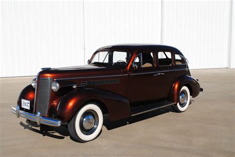 Classic 1937 Buick Special Restored Burgundy Root Beer Red Original