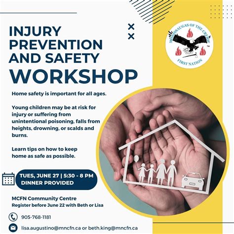Injury Prevention Mississaugas Of The Credit First Nation