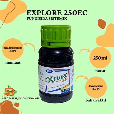 Jual EXPLORE 250EC 250ML FUNGISIDA SISTEMIK Difenokonazol FREE KAOS