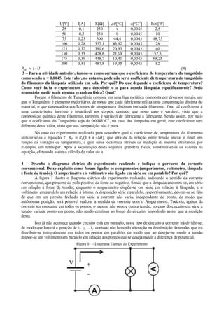 Relatório Potência Resistência Resistividade PDF