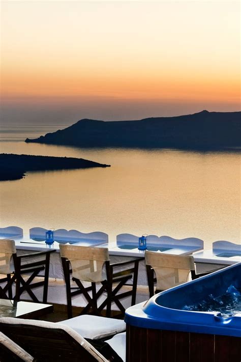 World Travel: Fira Sunset, Santorini, Greece.