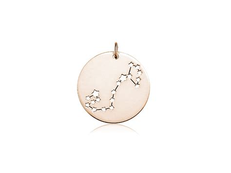 Zawieszka Charms Do Bransoletek Modu Owych Znaki Zodiaku Rose Gold