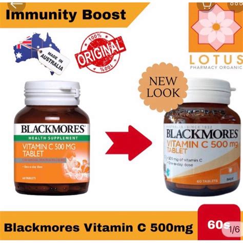 ถกทสดBlackmore Vitamin C 500mg 60tab Shopee Thailand