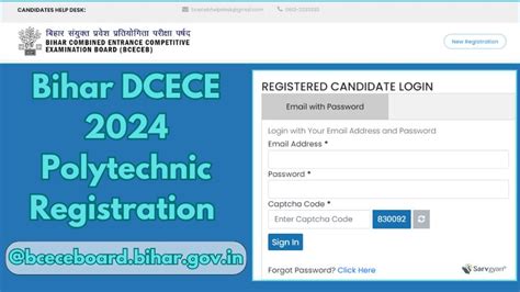 Bihar Polytechnic Registration Begins Dcece Apply Link Here