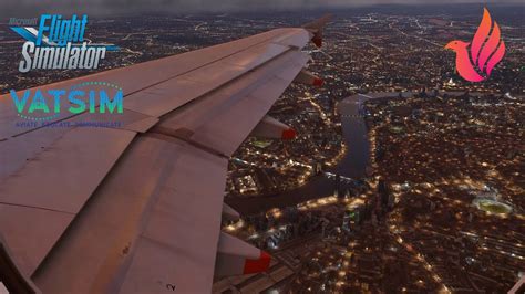 Msfs Fenix A Late Landing Clearance In Heathrow On Vatsim Rtx