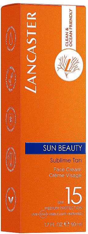 Facial Sunscreen Lancaster Sun Beauty Face Cream Spf Makeup Uk