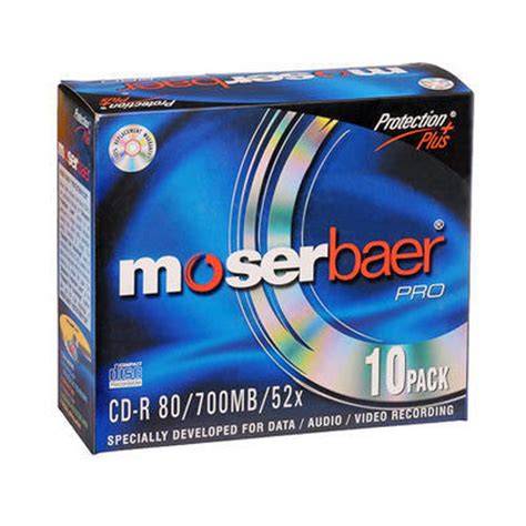 Moser Baer Moserbaer CD Memory Size 700 Mb At Rs 11 Piece In Pune