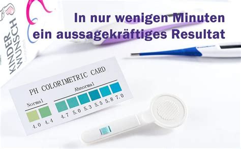 One Step Ph Vaginaler Teststreifen Selbsttest Zur Bestimmung Des