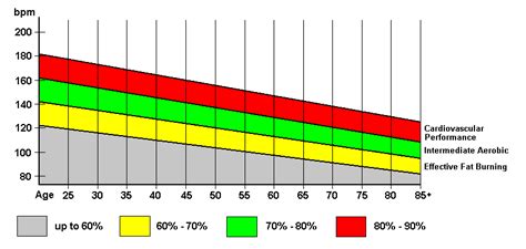 Senior Heart Rate Chart A Visual Reference Of Charts Chart Master