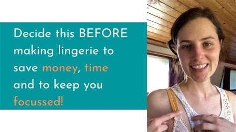 Decide This BEFORE Making Lingerie YouTube