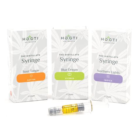 Hooti Extracts Thc Distillate Syringes Weed Delivery Gasdank