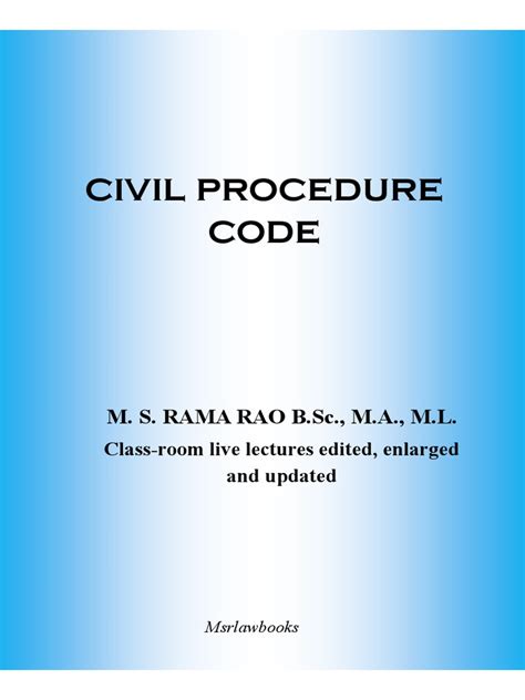 Civil Procedure Code Final2012 Pdf Res Judicata Joinder