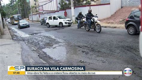 V Deo Zona Leste Cheia De Buracos Nas Ruas Bom Dia Sp G