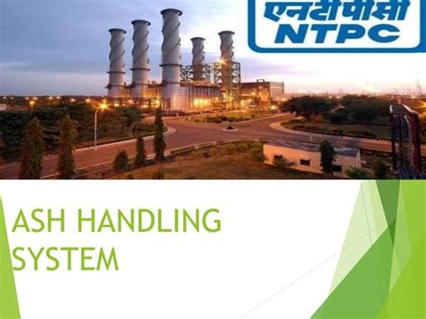 Ash Handling System Of A Thermal Power Plant