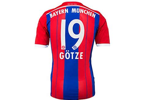 Gotze Bayern Home Jersey - adidas 2014 Jerseys