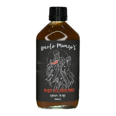 Bhut Jolokia Bbq Uncle Mungo S That Hot Sauce Shop