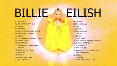 Billie Eilish Full Album 2020 - Best Songs - YouTube