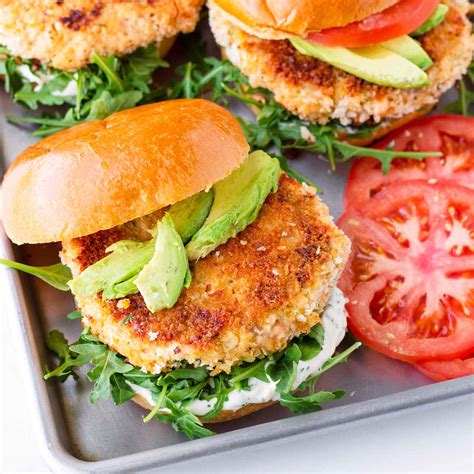 Top 4 Salmon Burger Recipes