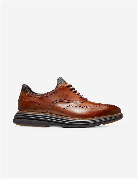 Buy Cole Haan Brown Øriginalgrand Ultra Wingtip Oxford Sneakers