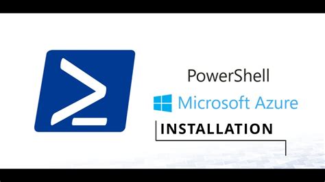 How To Install Azure Module On PowerShell YouTube