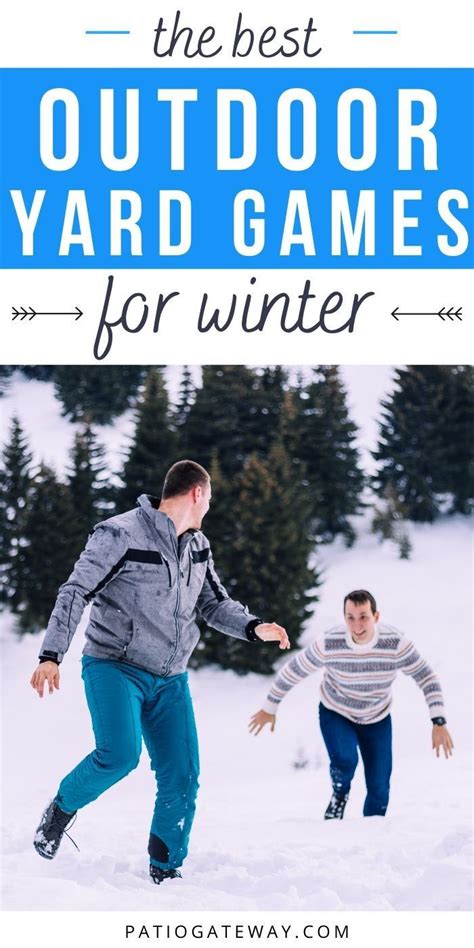 Best Outdoor Winter Games | Best Outdoor Activities for Winter | Fun ...