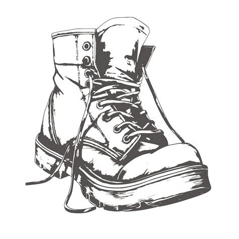 Premium Vector | Sketch of a shoe