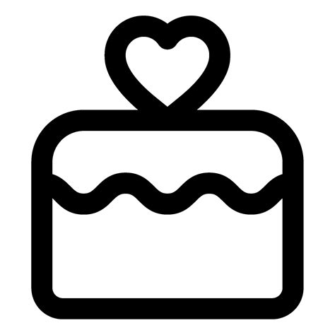 Cake Icon Food And Beverages For Web App Uiux Infographic Etc