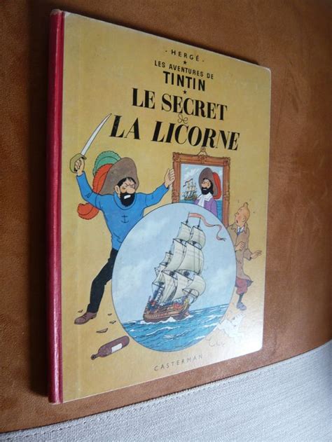 TINTIN LE SECRET DE LA LICORNE B 24 1958 Kaufen Auf Ricardo