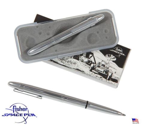 Fisher Space Pen 400CL Classica Penna A Proiettile Cromata Con Clip