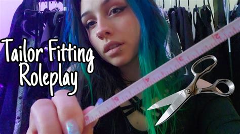 Asmr Goth Tailor Measures You For Custom Fit Pov Seamstress Roleplay