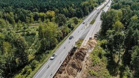 Zdj Cie Budowa Drogi Ekspresowej S Podwarpie D Browa G Rnicza