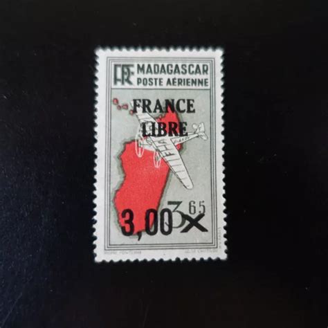 France Colonie Madagascar Poste A Rienne Pa N France Libre Neuf Sans