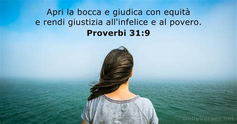 Luglio Versetto Della Bibbia Del Giorno Proverbi