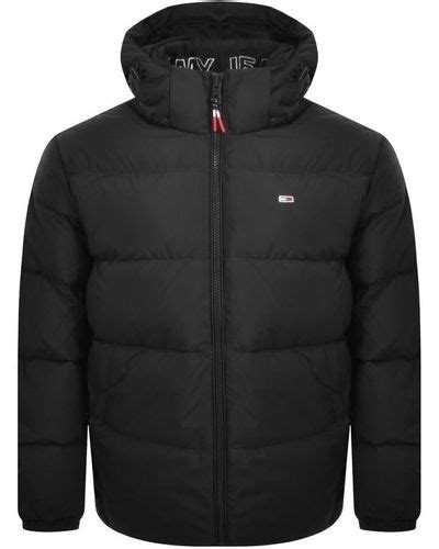 Black Tommy Hilfiger Jackets For Men Lyst