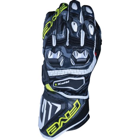 Gants Five RFX1 Replica Camouflage Fluo Jaune Gants Moto Racing