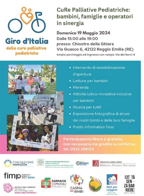 Fa Tappa A Reggio Emilia Il Giro DItalia Delle Cure Palliative