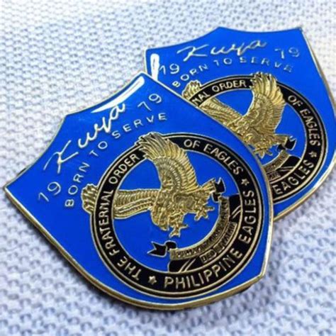 The Fraternal Order Of Eagles Emblem Born To Serve Laminated Lazada Ph