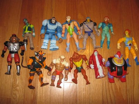 12 Vintage Thundercats Action Figures Telepix Ljn Toys Lot