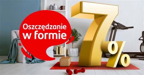 7 na koncie oszczędnościowym od Santander Consumer Bank