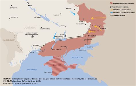 Mapa Da Guerra O Que Se Sabe Sobre O 165 º Dia Do Conflito Observador