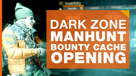 The Division Pts Ps Dark Zone Manhunt And Bounty Cache Opening